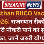 Rajasthan RIICO Vacancy 2026: राजस्थान रीको में सरकारी नौकरी पाने का सुनहरा मौका, जानें जरुरी योग्यता