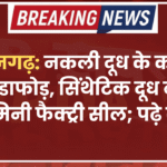 हनुमानगढ़: नकली दूध के कारोबार का भंडाफोड़, सिंथेटिक दूध बनाने की मिनी फैक्ट्री सील; पढ़े खबर