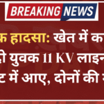 दर्दनाक हादसा: खेत में काम कर रहे दो युवक 11 KV लाइन की चपेट में आए, दोनों की मौत